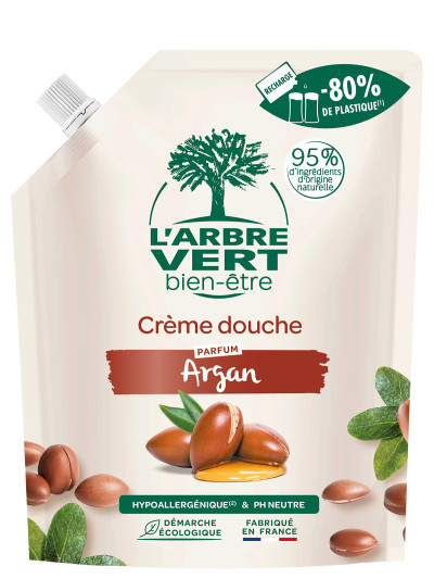 Ökologische Dusche Argan 500ml Refill | L'ARBRE VERT