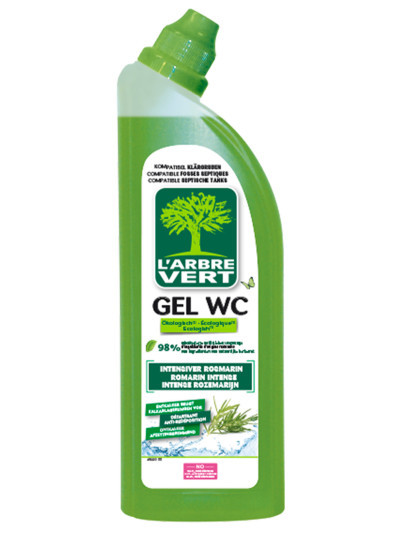 Gel WC écologique Romarin Intense 750ml | L'ARBRE VERT