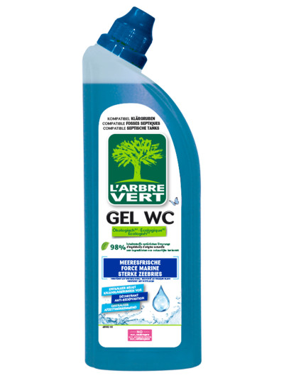 Gel WC écologique Force Marine 750ml | L'ARBRE VERT