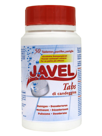 Javel Tabs neutre 50x | JAVEL TABS