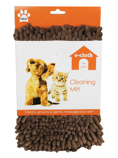 Reinigungshandschuh für Hunde & Katzen 23,5 x 17 cm | E-CLOTH