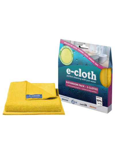 Pack de chiffons microfibre salle de bains | E-CLOTH
