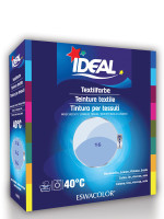 Textilfarbe HIMMELBLAU für Baumwolle, Leinen, Viskose, Seide Maxi 16 | IDEAL / ESWACOLOR