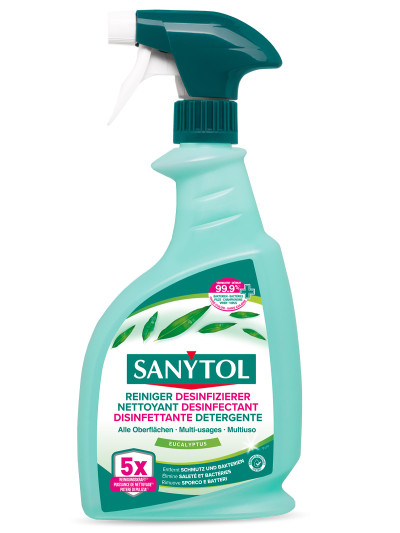 Nettoyant Désinfectant multi-usages vapo 750ml | SANYTOL