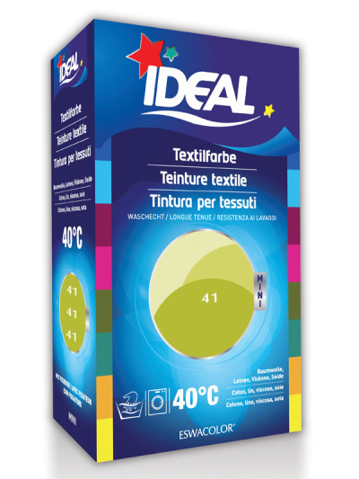 Textilfarbe ANIS für Baumwolle, Leinen, Viskose, Seide Mini 41 | IDEAL / ESWACOLOR