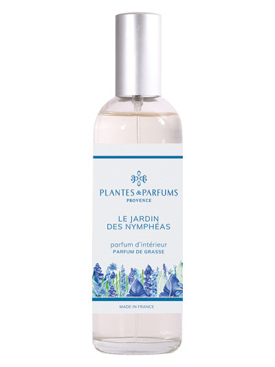 Parfum d'intérieur Le Jardin des Nymphéas 100ml | PLANTES & PARFUMS