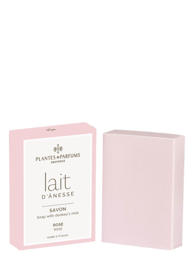 Seife mit Eselmilch 100g Rose | PLANTES & PARFUMS