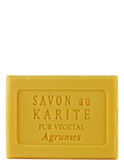 Savon au Beurre de Karité 100g Agrumes | PLANTES & PARFUMS