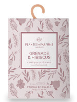Enveloppe parfumée Grenade & Hibiscus 10g | PLANTES & PARFUMS
