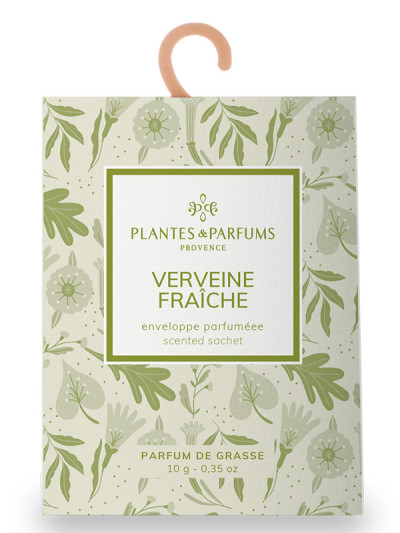 Enveloppe parfumée Verveine Fraîche 10g | PLANTES & PARFUMS