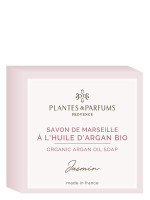 Savon de Marseille à l'huile d'Argan 100g Jasmin | PLANTES & PARFUMS