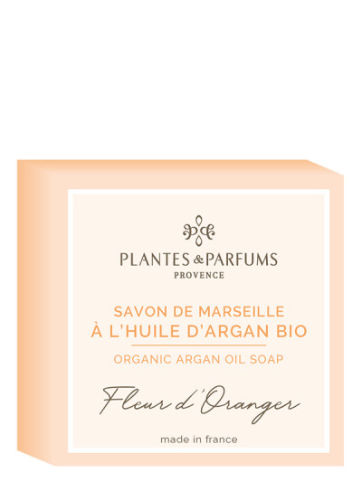 Marseilleseife mit Arganöl 100g Orangenblüte | PLANTES & PARFUMS