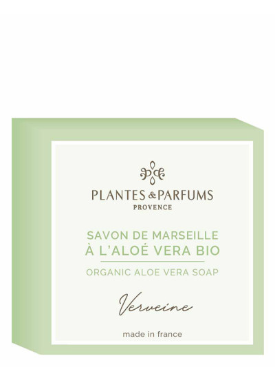 Savon de Marseille à l'Aloé Vera 100g Verveine | PLANTES & PARFUMS