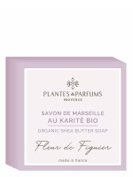 Savon de Marseille au Karité 100g Fleur de Figuier | PLANTES & PARFUMS