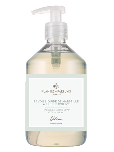 Flüssige Marseilleseife mit Olivenduft 500ml | PLANTES & PARFUMS