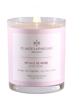 Bougie parfumée Pétale de Rose 180g | PLANTES & PARFUMS