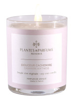 Bougie parfumée Douceur Cachemire 180g | PLANTES & PARFUMS