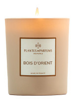 Bougie parfumée Bois d'Orient 180g | PLANTES & PARFUMS