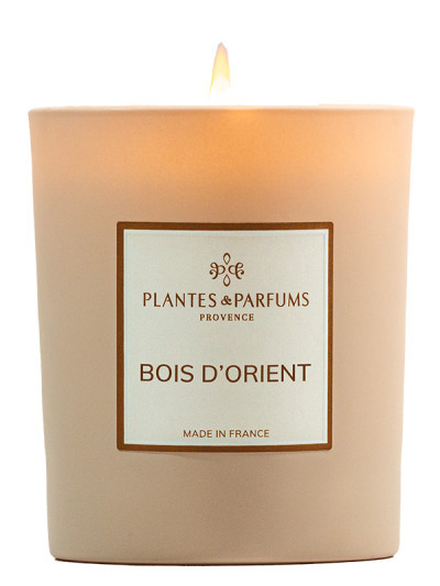 Pflanzliche Duftkerze Orientholz 180g | PLANTES & PARFUMS