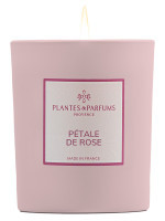 Bougie parfumée Pétale de Rose 180g | PLANTES & PARFUMS