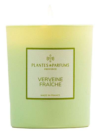 Pflanzliche Duftkerze Frische Verveine 180g | PLANTES & PARFUMS