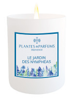 Bougie parfumée Le Jardin des Nymphéas 180g | PLANTES & PARFUMS
