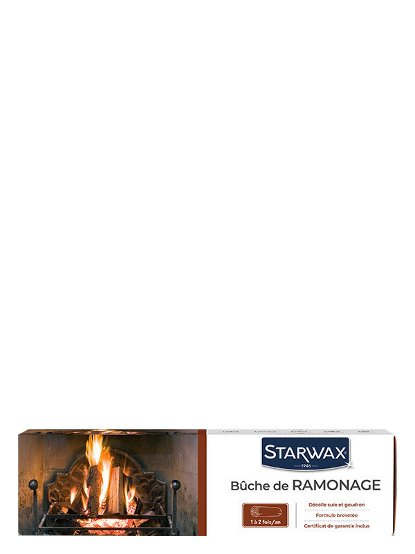 Bûche de ramonage poêle & cheminée, Starwax
