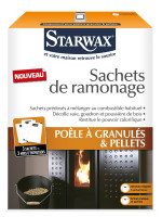 Schornsteinreinigungs-Beutel für Granulat- & Pelletöfen | STARWAX