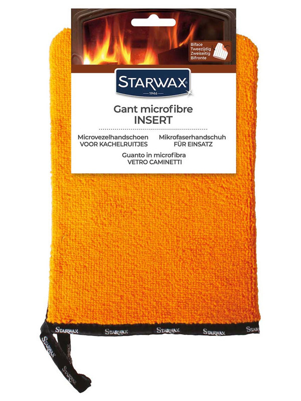 Gant microfibre pour vitres d'inserts, Starwax