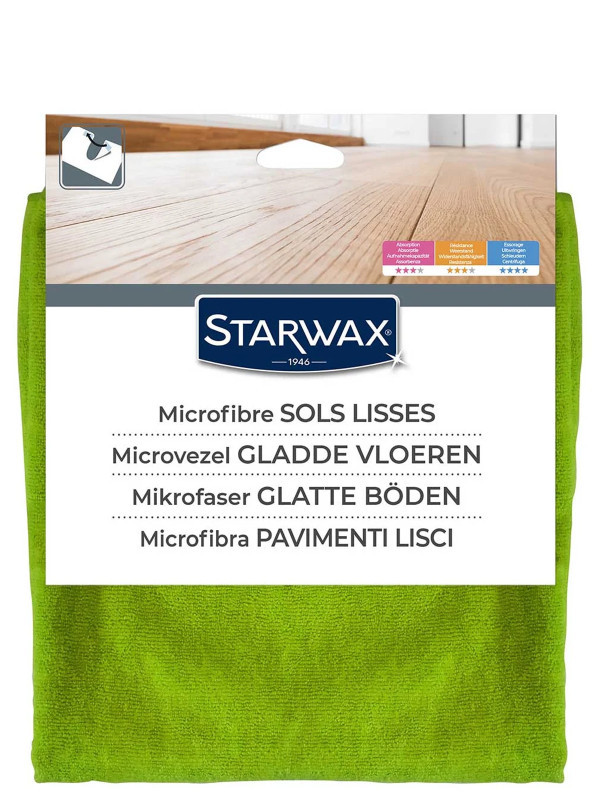 Serpillère microfibre pour sols lisses, Starwax