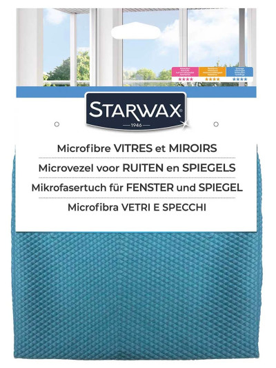 Microfibre pour vitres et miroirs | STARWAX