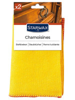 Chamoisines dépoussiérantes 2 pièces | STARWAX