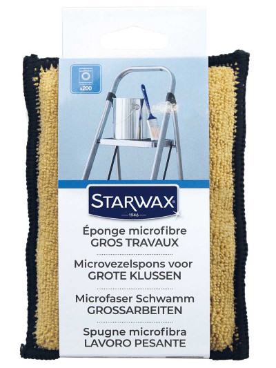 Eponge microfibre gros travaux | STARWAX