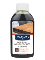 Régénérateur meubles cirés et vernis en bois foncé 250ml | STARWAX