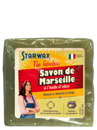 Savon de Marseille à l'olive 300g | STARWAX