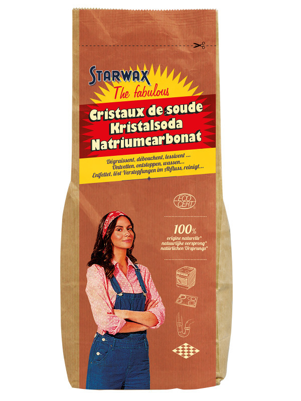 Nettoyant multi usages STARWAX CRISTAUX DE SOUDE 1KG