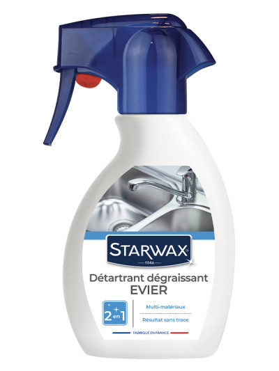 Détartrant dégraissant spécial évier 250ml | STARWAX