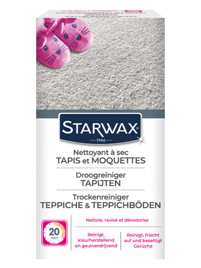 Nettoyant à sec tapis & moquettes 500g | STARWAX