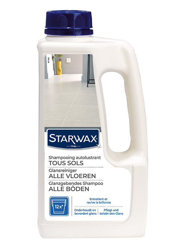 Shampooing autolustrant tous sols 1L, Starwax