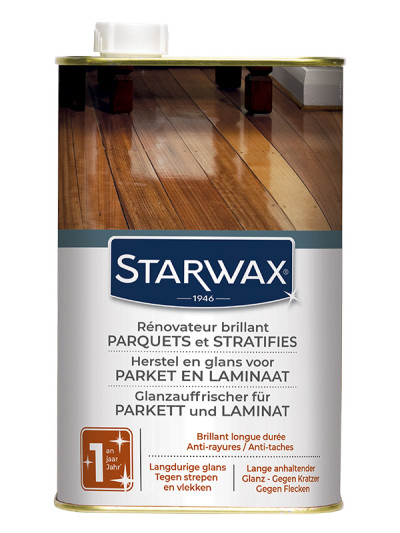 Rénovateur brillant parquets & stratifiés 1L | STARWAX