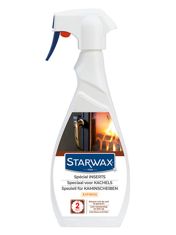 Nettoyant spécial vitres d'inserts 500ml, Starwax