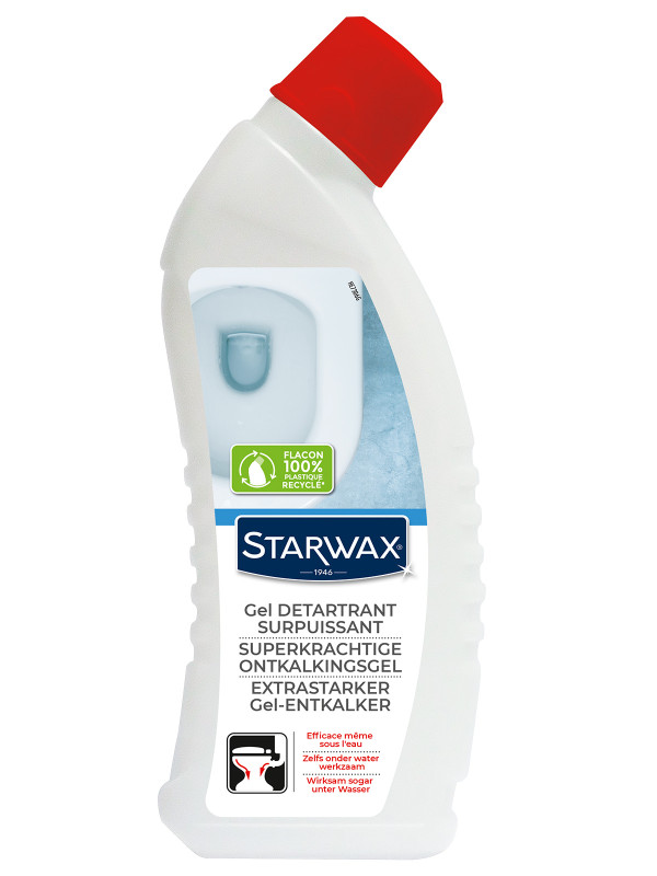 Détartrant superpuissant gel WC 750ml, Starwax