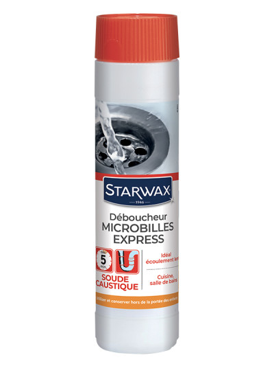 Déboucheur microbilles canalisations 500g | STARWAX