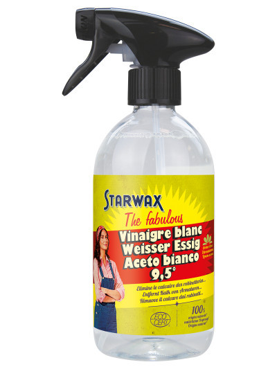 Vinaigre blanc 9.5° au citron 500ml | STARWAX