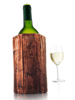 Refroidisseur Rapid Ice pour bouteilles de vin - décor image bois | VACU VIN Refroidisseur Rapid Ice pour bouteilles de vin - décor image bois | VACU VIN