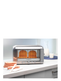 Toaster Vision chrome mat 11538 | MAGIMIX