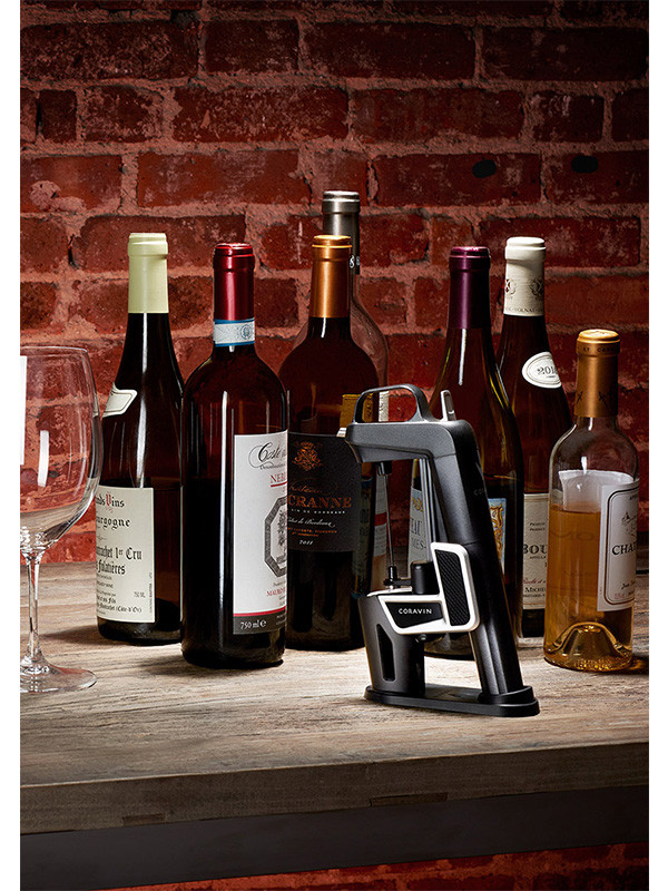 Bouchon à vis pour bouteilles à vin, Coravin