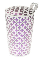 Mug thermos May Lin violet/blanc | EIGENART